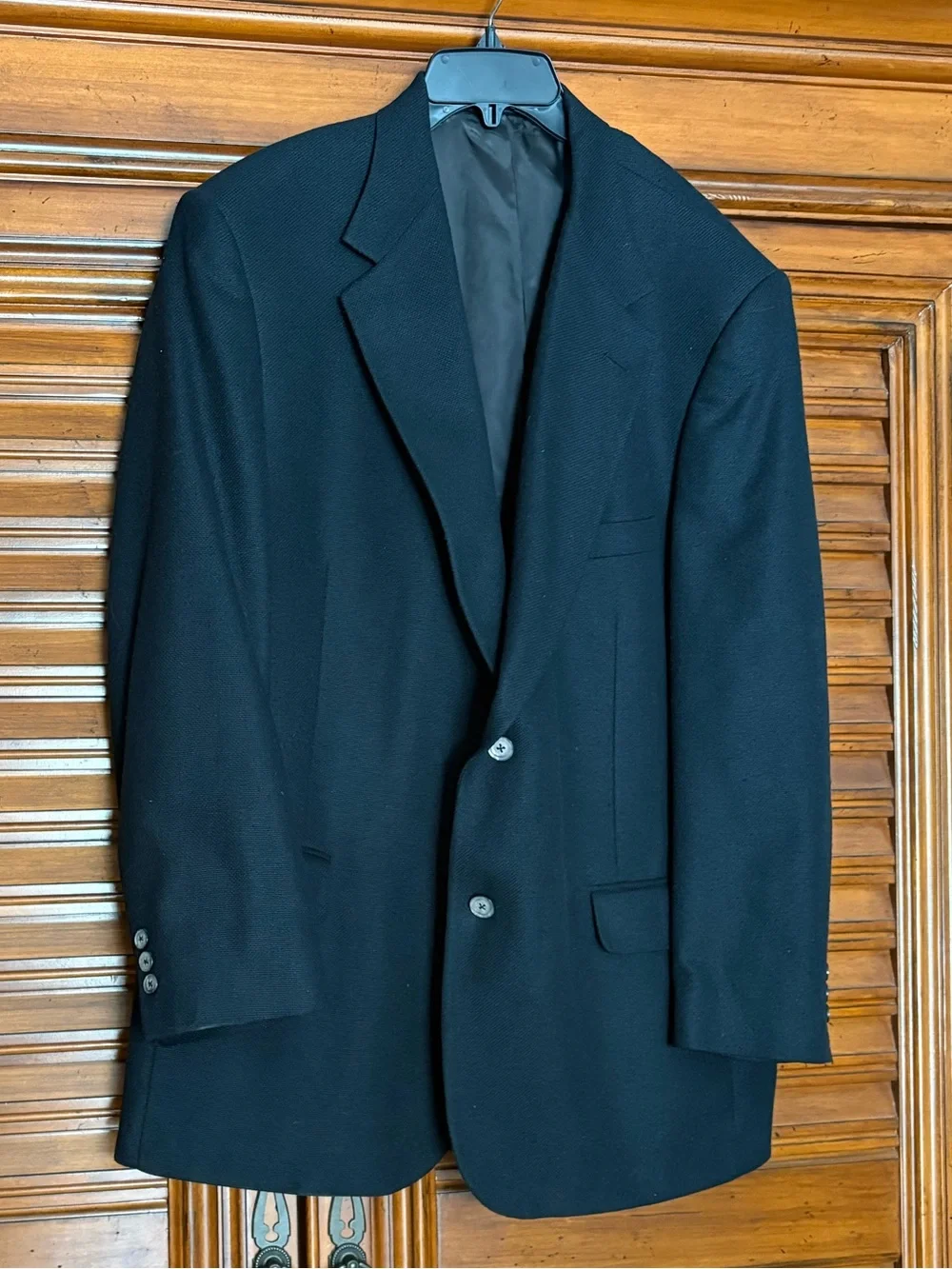 Roundtree & Yorke Men's Black Blazer